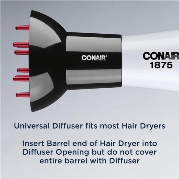Volumizing Universal Hair Diffuser, Adjustable Hair Dryer Attachment - Picture 6 of 8